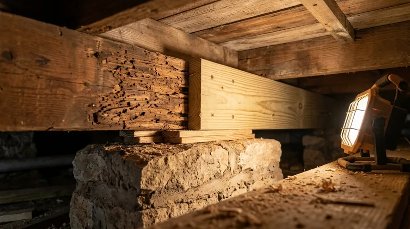Floor Joist & Subfloor Repair Austin