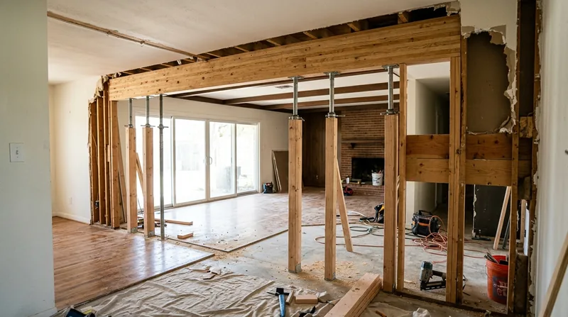 Beam Replacement & Load-Bearing Wall Removal Austin